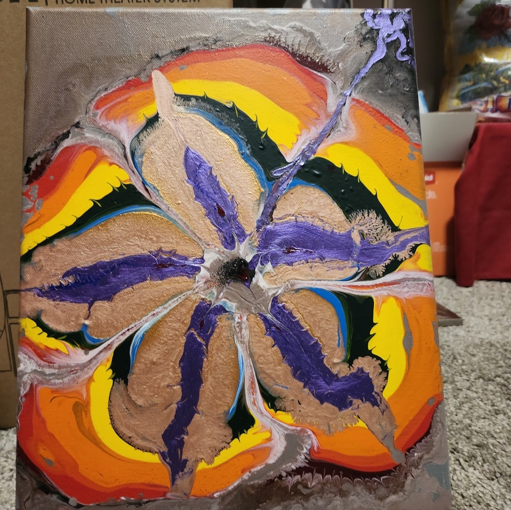 CANVAS ART FLOWER